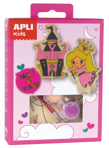 Mini Kit Diy Apli Desenha e Pinta Princesas 2U