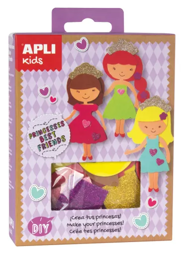 Mini Kit Diy Apli Princesas Best Friends