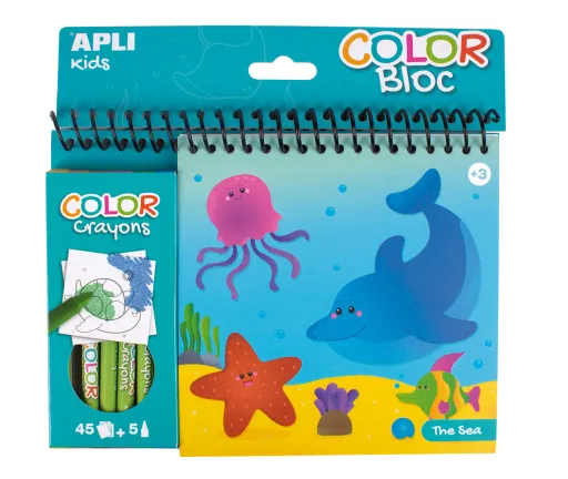 Livro de Colorir - Almofada de Coloração - o Mar