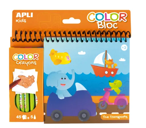 Livro de Colorir - Almofada de Coloração - Transporte