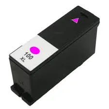 Tinteiro Compatível Lexmark 100 Magenta