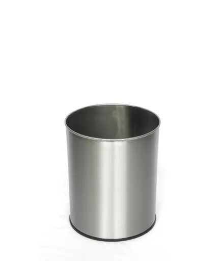 Cesto de Papéis A305 X Ø220mm Inox Escovado