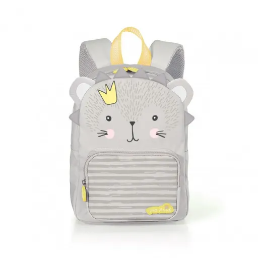 Mochila Infantil Pets Friends Cinza