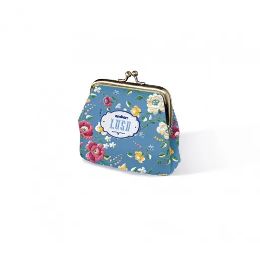 Bolsa Porta Moedas  Lusa Flower Blue