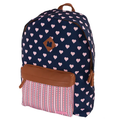 Mochila Marshmallow Navy Hearts