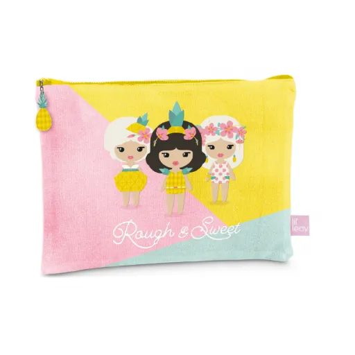 Bolsa Estojo Espalmada Sweet Lisoil'Ledy Pineapple