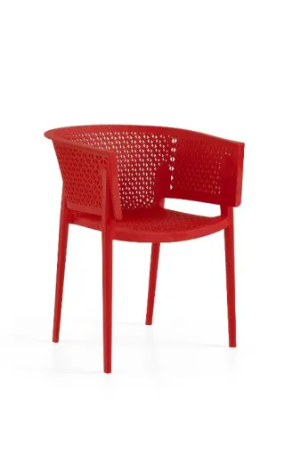 Cadeiras de Jardim Armchair Oxy Vermelho