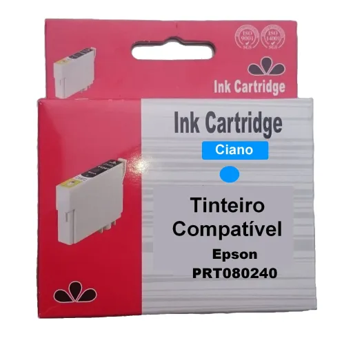 Tinteiro Compatível Cião P/ Epson T080240