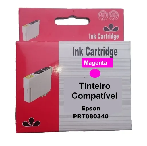 Tinteiro Compatível Magenta P/ Epson T080340