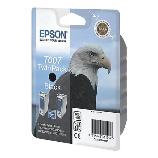 Tinteiro Preto Epson Stylus Photo 790/870 - Duplo