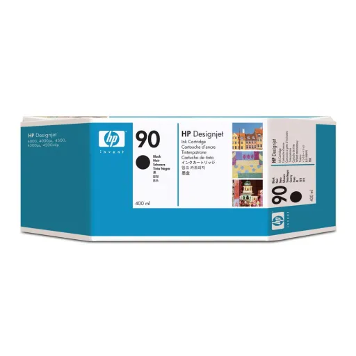 Tinteiro Preto HP Designjet 4000 - 90 - 400 Ml