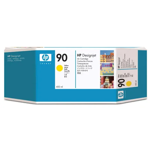 Tinteiro Amarelo HP Designjet 4000 - 90 - 400 Ml