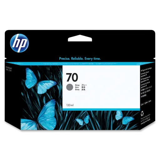 Tinteiro Cinza HP Designjet Z2000 - 130 Ml - 70