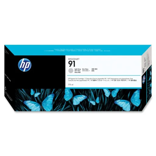 Tinteiro Cinzento Claro HP Designjet Z6100 - 775 Ml - 91