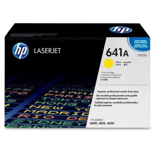 Toner Laser HP Laserjet Color 4600n/dn/Dtn/Hdn(641A)-Amarelo