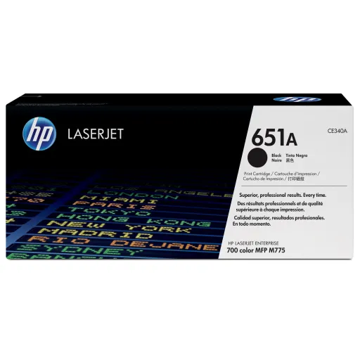 Toner Preto HP Laserjet Enterprise M775 Série (651A)