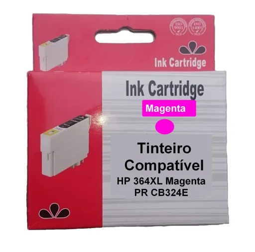 Tinteiro Compatível Magenta P/ HP - 364XL