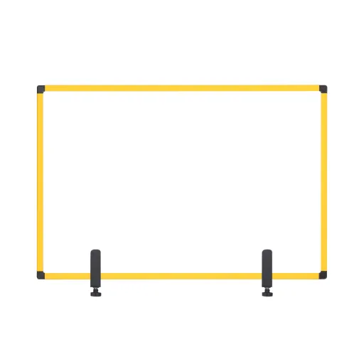 Placa de Trabalho Protetor 3mm W Maya Frame em Alumínio Amarelo 900x600 mm COVID-19