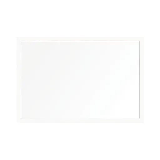 Placa de Vidro de Escritório de Proteção Frame Branco 22 mm 900x600mm COVID-19