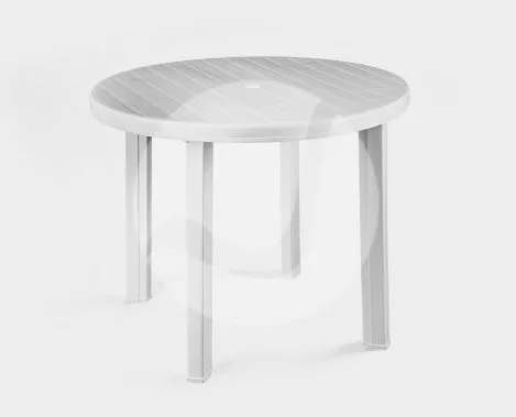 Mesa de Jardim Viana ( ø 90cm) Branco