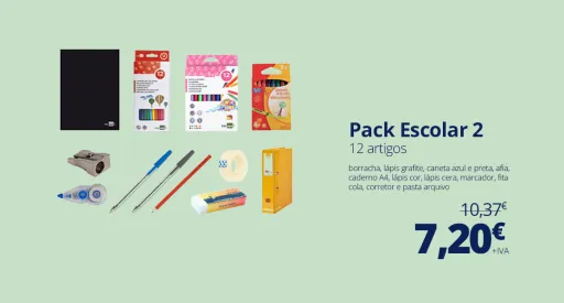 Pack Escolar 12 Unidades Nº2