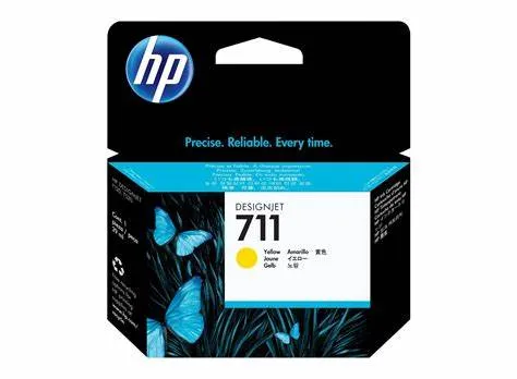 Tinteiro Amarelo HP Designjet T120/T520 - 29ml -711