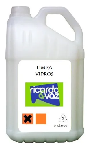 Limpa Vidros Industrial - 5 Litros