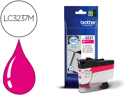 Tinteiro Brother Lc3237 hl-J6000dw / hl-J6100dw / Mfc-J5945dw / Mfc-J6945dw / Mfc-J6947dw 1500 Pag Magenta