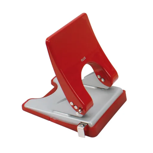 Furador Plus PU-830A 25 Fls Vermelho