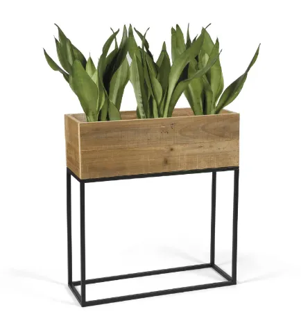 Suporte De Madeira Plantas 55x51x60.5 cm