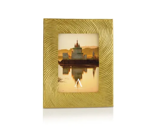 Quadro De Fotos Dourado 10x15 cm