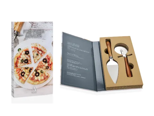 Set Pizza 2Pc 18x32x4 cm