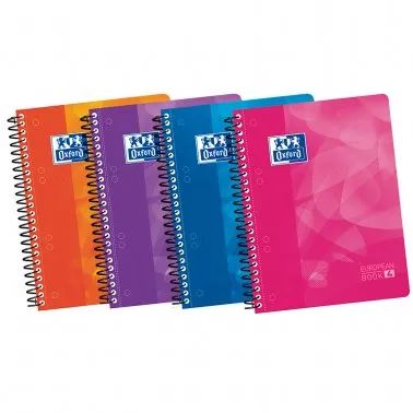 Caderno Oxford T. Polipropileno A5 + 120h 90gr 5x5