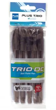 Pen Unimax Hood Trio Com Grip Strip 1,00mm Tintavfi Bag 5 Unidades