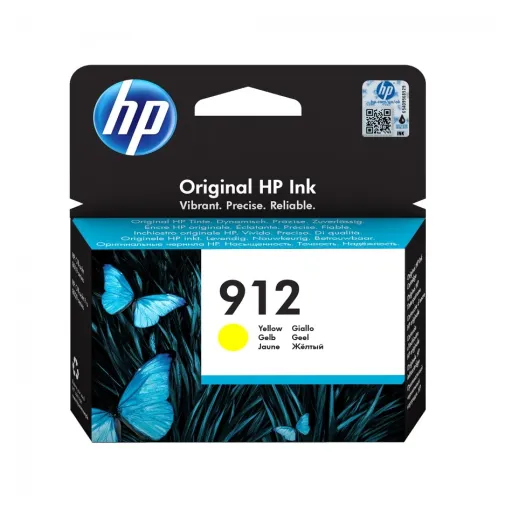 Tinteiro HP 912 Amarelo Original