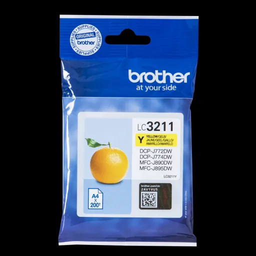 Tinteiro Original Brother Amarelo LC3211Y