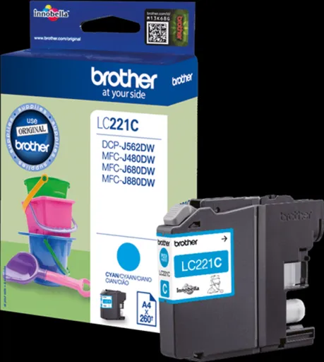 Tinteiro Original Brother Ciano LC221CBP