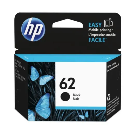 Tinteiro HP 62 Preto