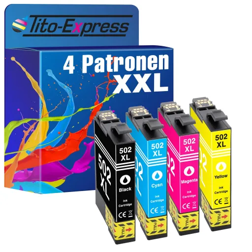 Tinteiro  Ciano 502 Ink - XP5100, XP5105, WF-2860DWF, WF-2865DWF