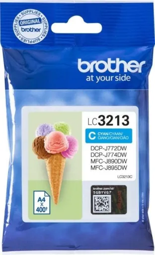 Tinteiro Original Brother Ciano LC3213C