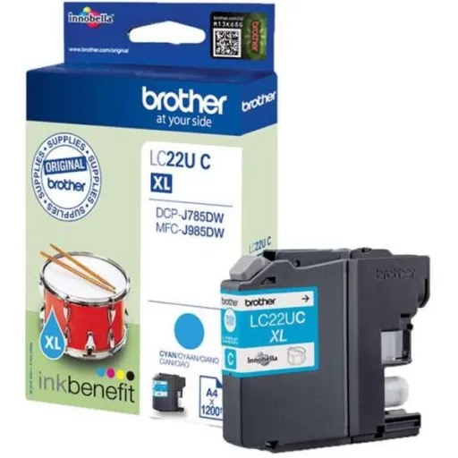 Tinteiro Original Brother Ciano LC22UCBP