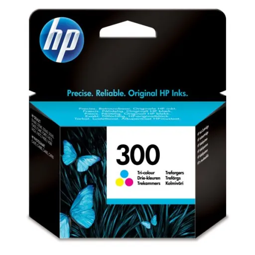 Tinteiro HP 300 Tri-Colour Ink Cartridge Com Tinta Vivera