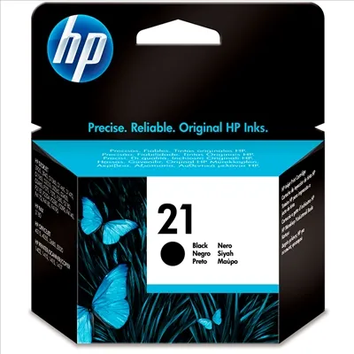 Tinteiro HP 21 Preto Inkjet (5 ml)