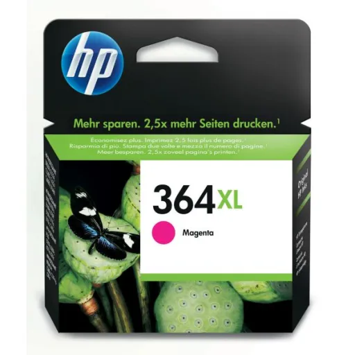 Tinteiro HP 364XL Magenta Com Tinta Vivera