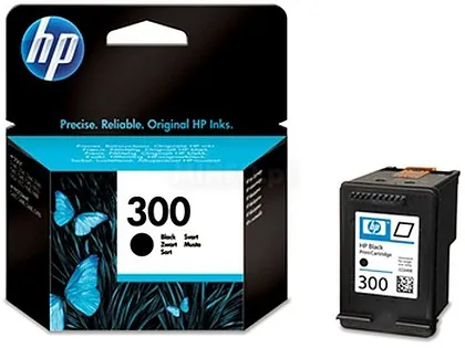 HP 300 Preto Ink Cartridge With Vivera Ink