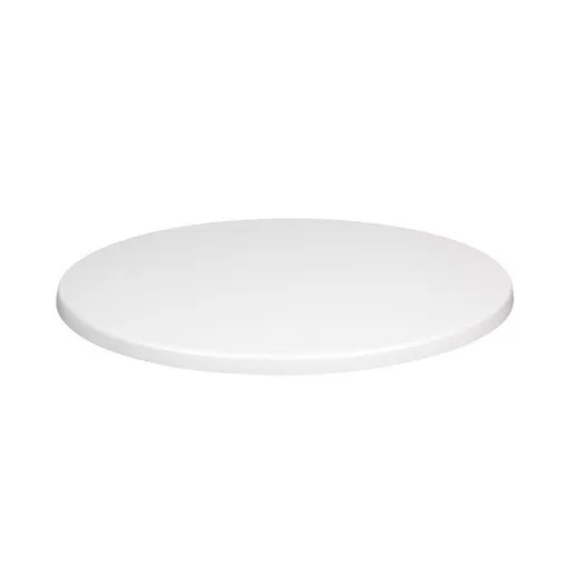 Tampo De Mesa Werzalit-SM Branco 01,80cms De Diâmetro