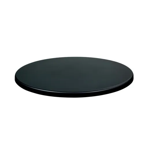 Tampo De Mesa Werzalit SM, Preto 55, 60cms De Diâmetro