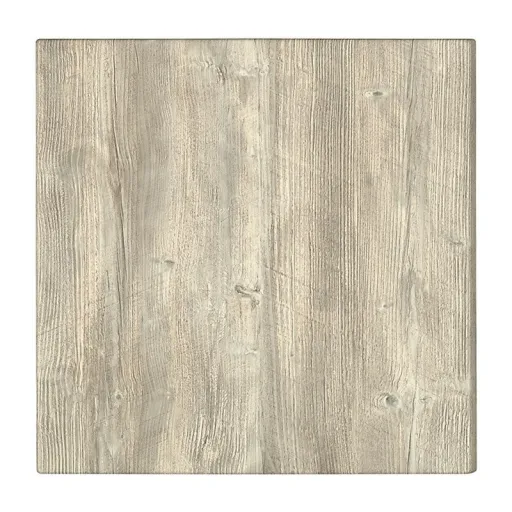 Tampo De Mesa Werzalit-SM PONDEROSA Branco 178, 70 x 70 Cms