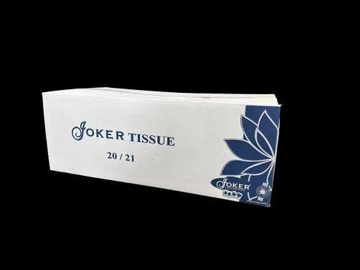 Toalhas Mão Tissue Joker Folha Simples 20 Pacotes