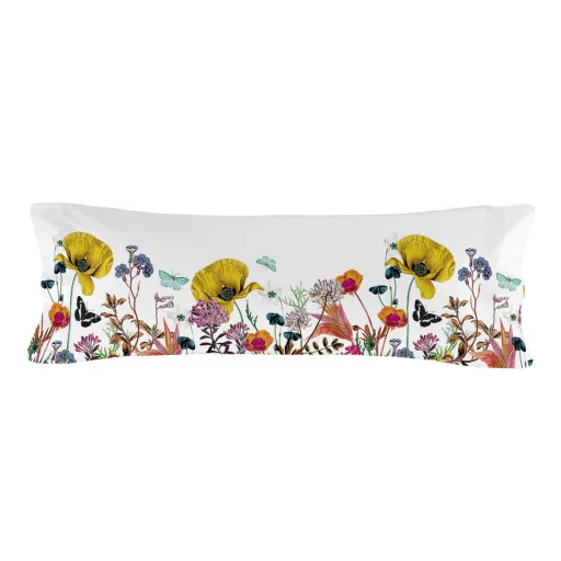 Capa de Almofada HappyFriday Birds of Paradise Multicolor 45 x 110 cm